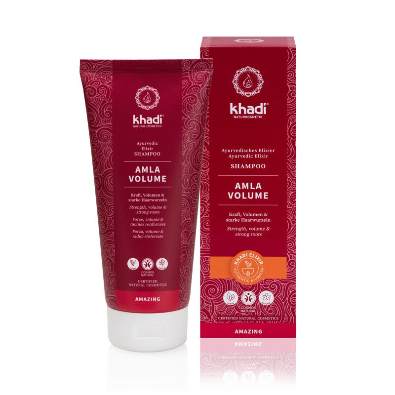 

Khadi Amla Volume Shampoo укрепляющий шампунь для волос с амлой 200мл