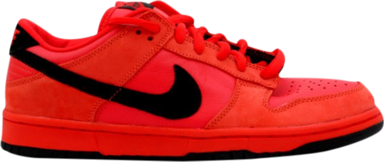 Лимитированные кроссовки Nike Dunk Low Pro SB 'True Red', красный - фото