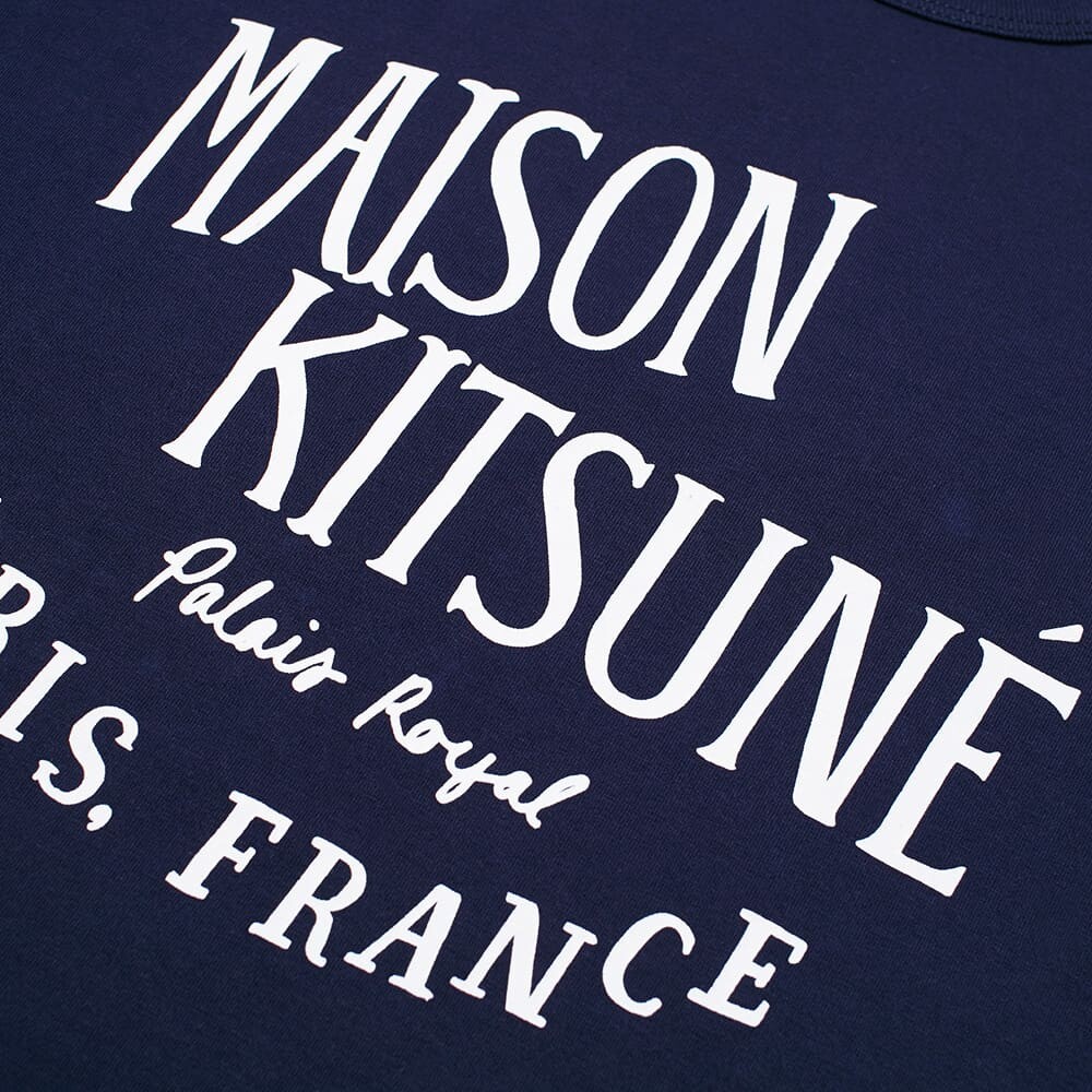 

Футболка Maison Kitsuné Palais Royal Tee, Черный