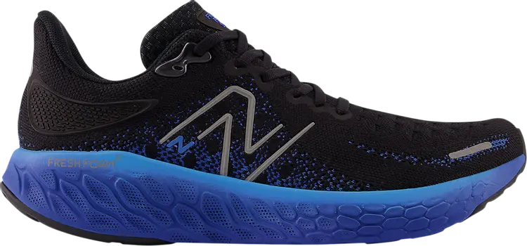

Кроссовки New Balance Fresh Foam X 1080v12 2E Wide 'Black Cobalt', черный