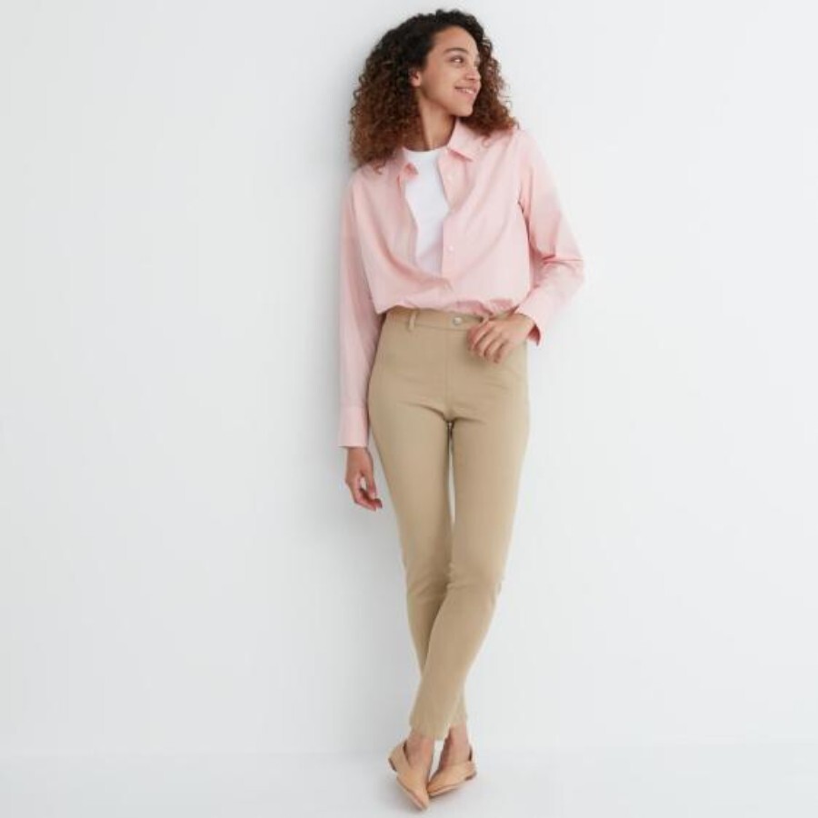 

Джеггинсы Uniqlo Ultra Stretch, бежевый