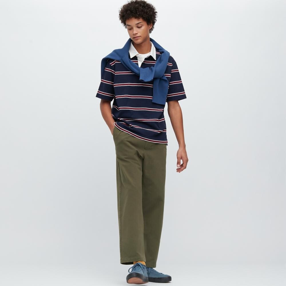 

Брюки спортивные унисекс Uniqlo, оливковый