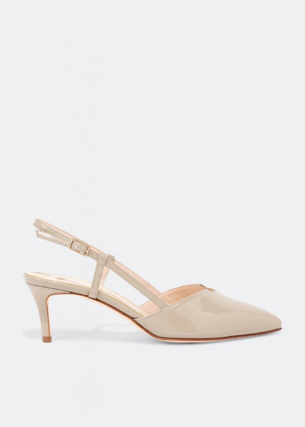 

Туфли PRIVATE COLLECTION Patent leather pumps, нейтральный