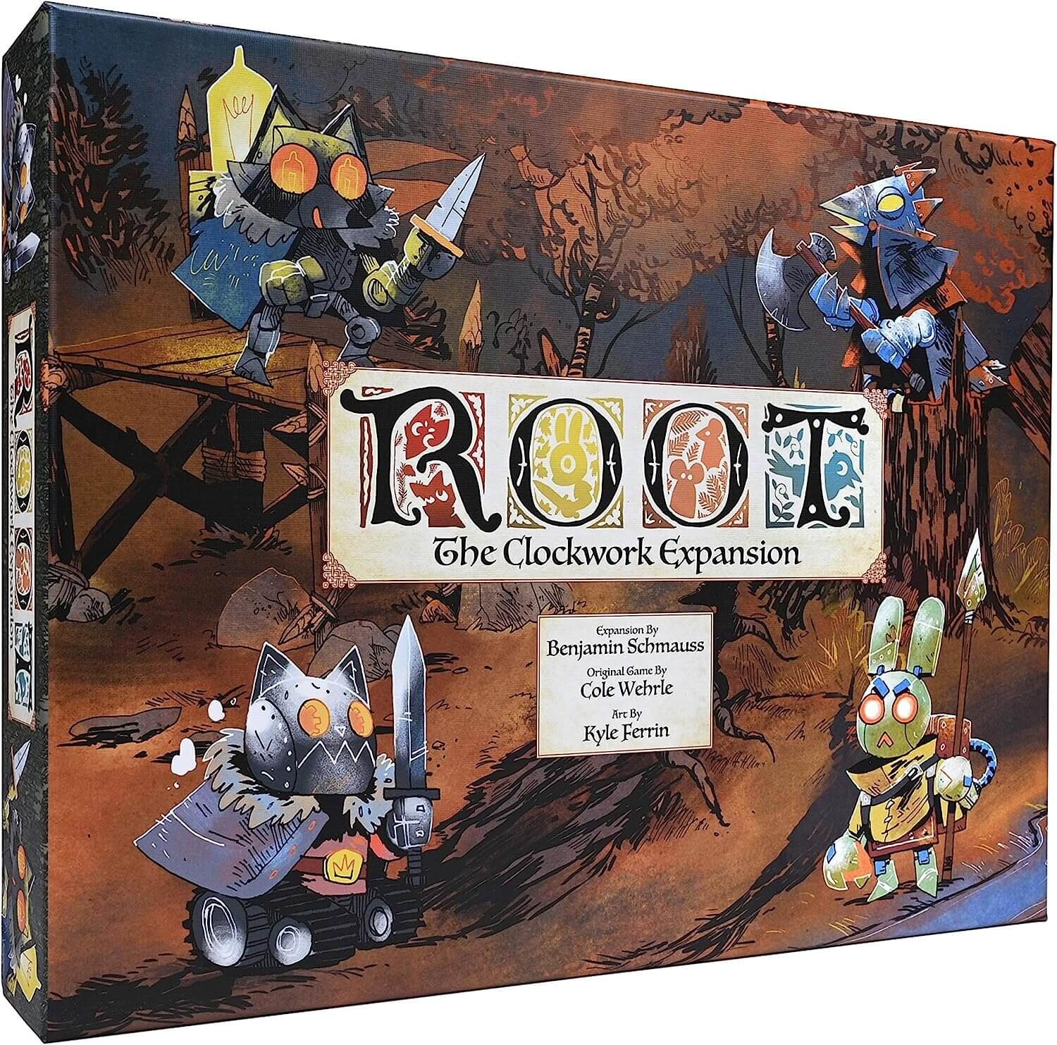 

Дополнение к настольной игре Leder Games Root: The Clockwork Expansion