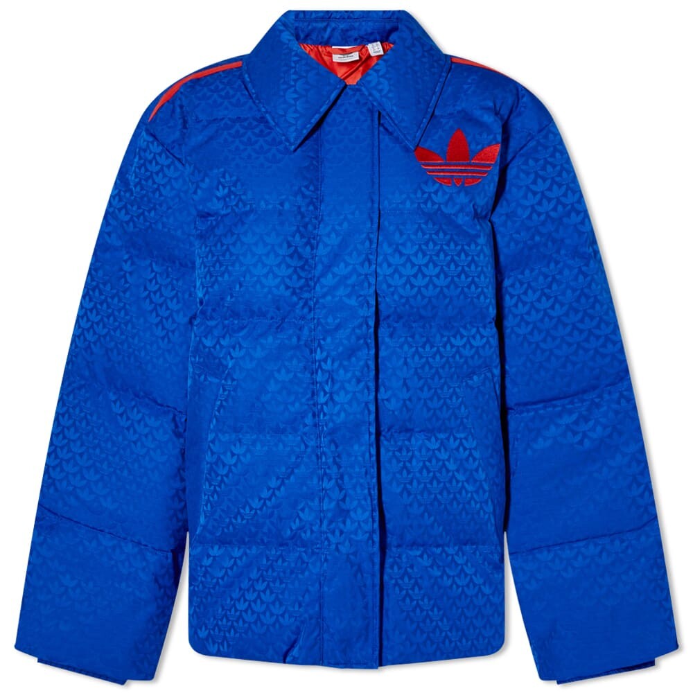 

Пуховик Adicolor 70s с монограммой Adidas, Синий