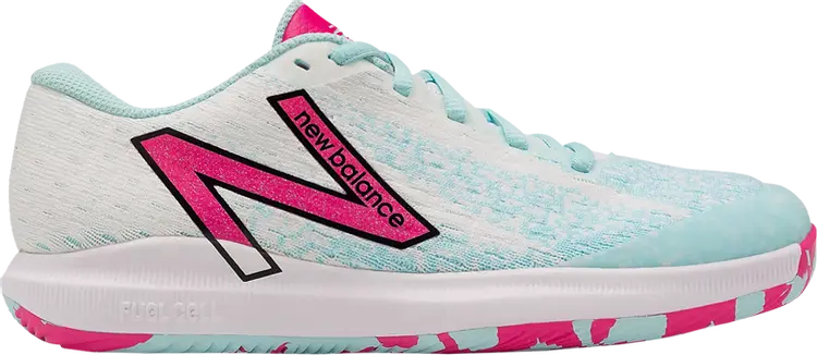 

Кроссовки New Balance Wmns FuelCell 996v4.5 2E Wide 'White Pink Glow', розовый