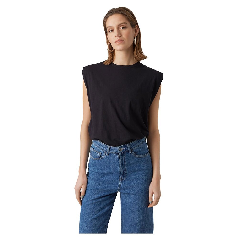 

Футболка без рукавов Vero Moda Panna Glenn, черный