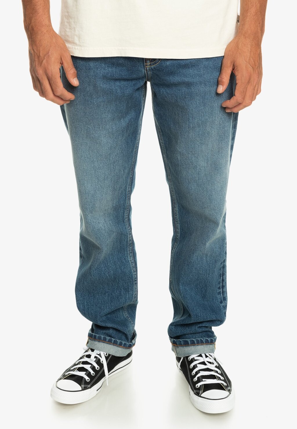 

Джинсы прямого кроя MODERN WAVE AGED Quiksilver, синий
