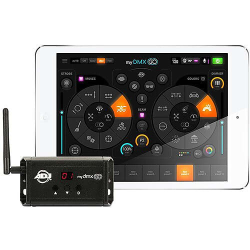 

Освещение American DJ ADJ myDMX Go DMX Lighting Control System with Wi-Fi/USB Interface