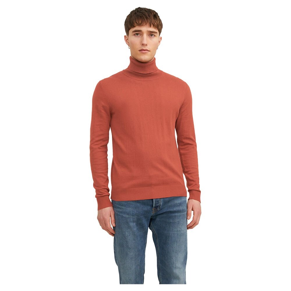 

Свитер Jack & Jones Emil Knit Rollneck, оранжевый