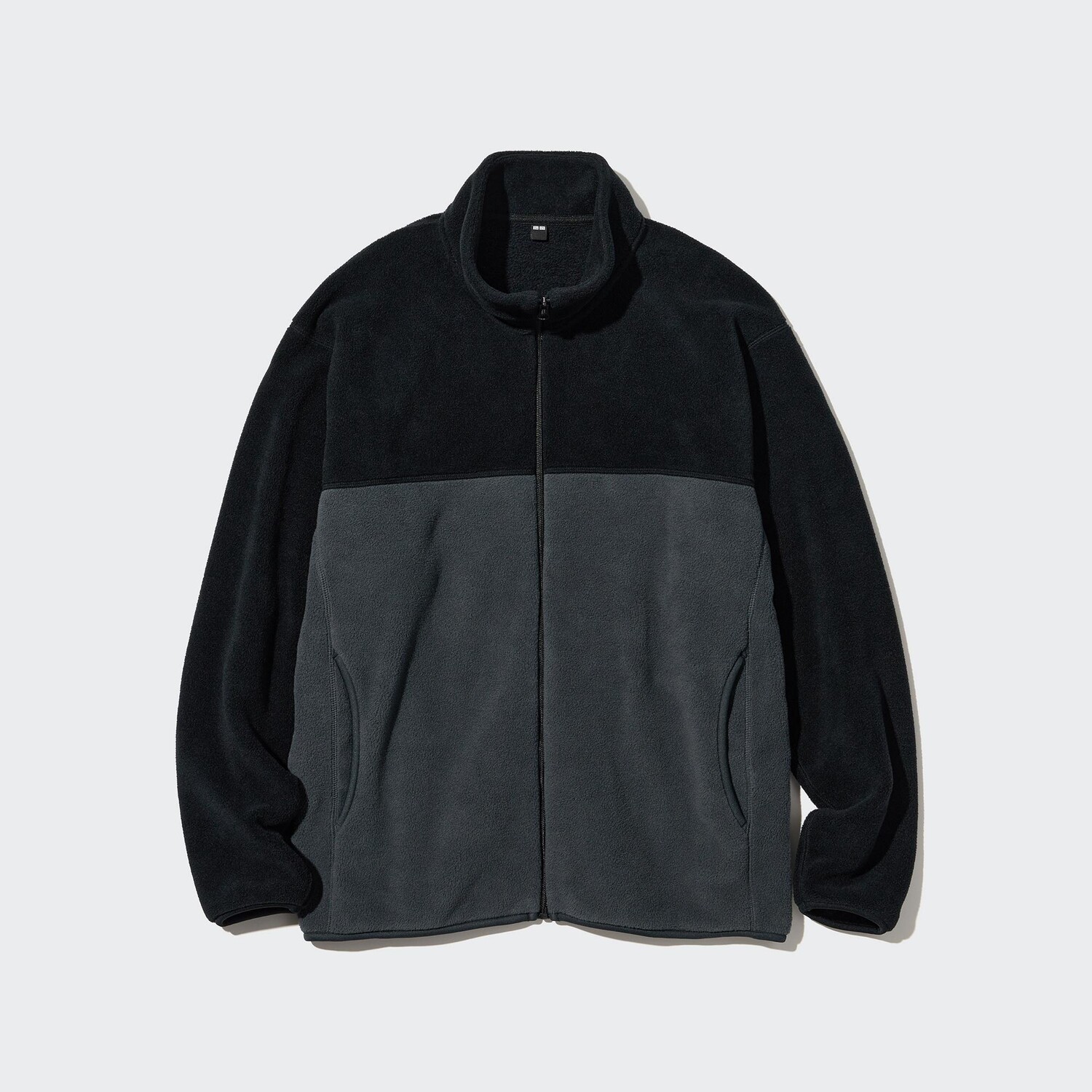 

Флисовая куртка на молнии UNIQLO, серый