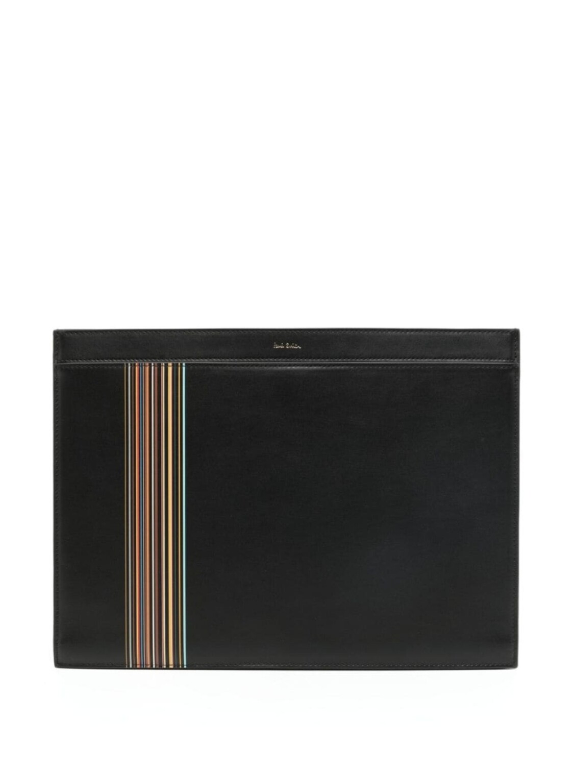 

Paul Smith папка для документов Signature Stripe Block, черный