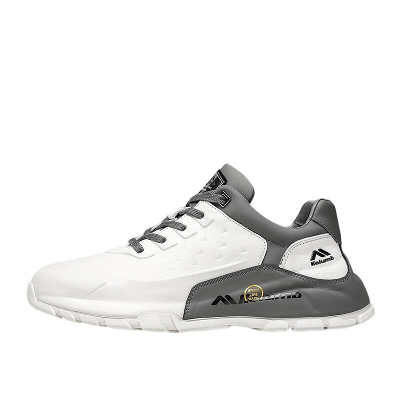 

Кроссовки мужские Lifestyle Shoes Men Low-Top Kolumb, цвет White Gray