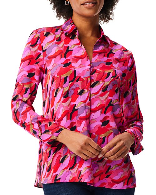 цена Рубашка с лепестками NIC+ZOE, цвет Pink