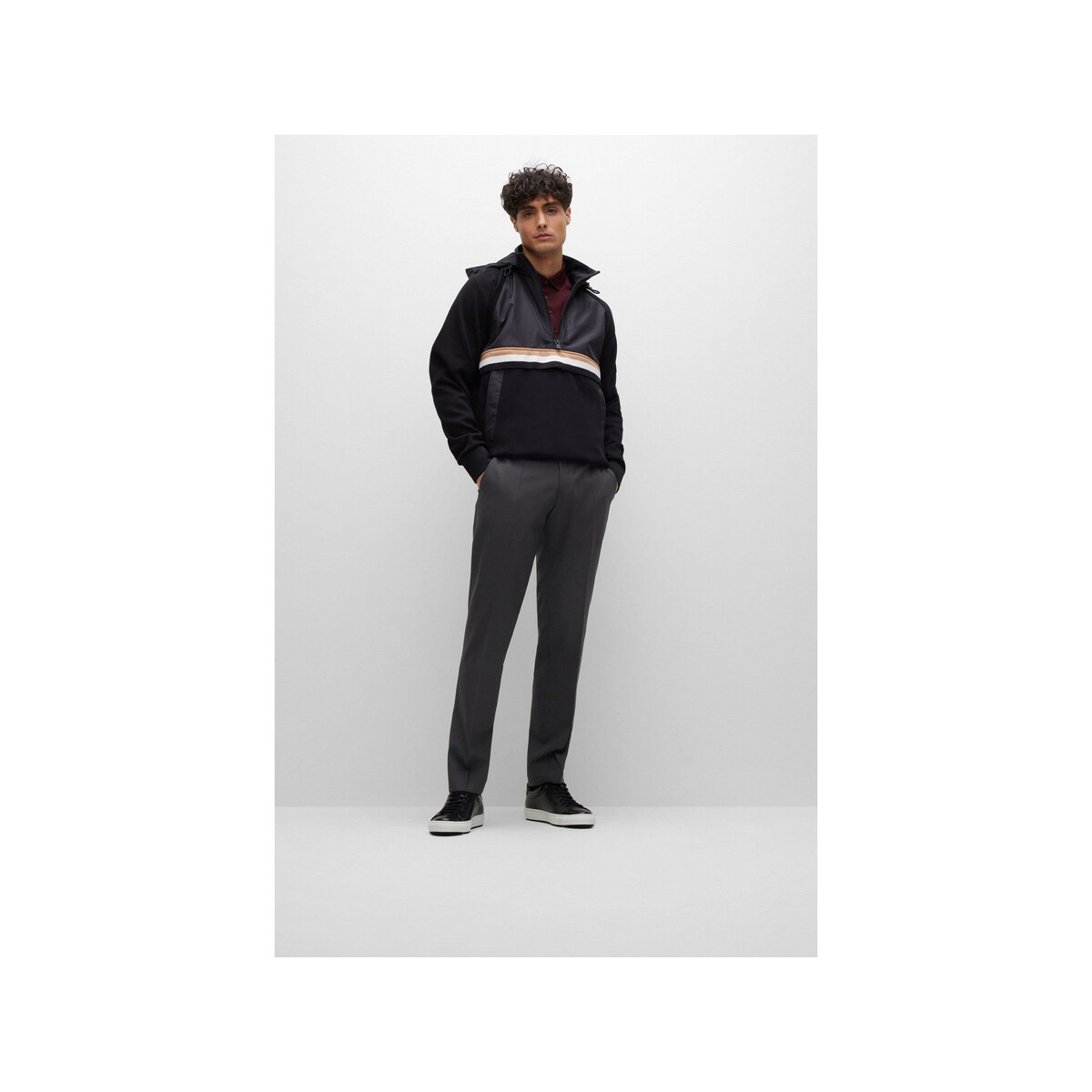 

Тканевые брюки Hugo Boss Stoffn, цвет uni