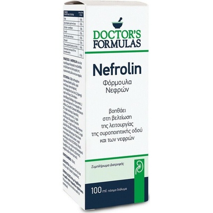 Doctor's Formulas Нефролин Формула для здоровья мочевыделительной системы 100мл почечный комплекс vitateka для мочевыделительной системы 60 шт