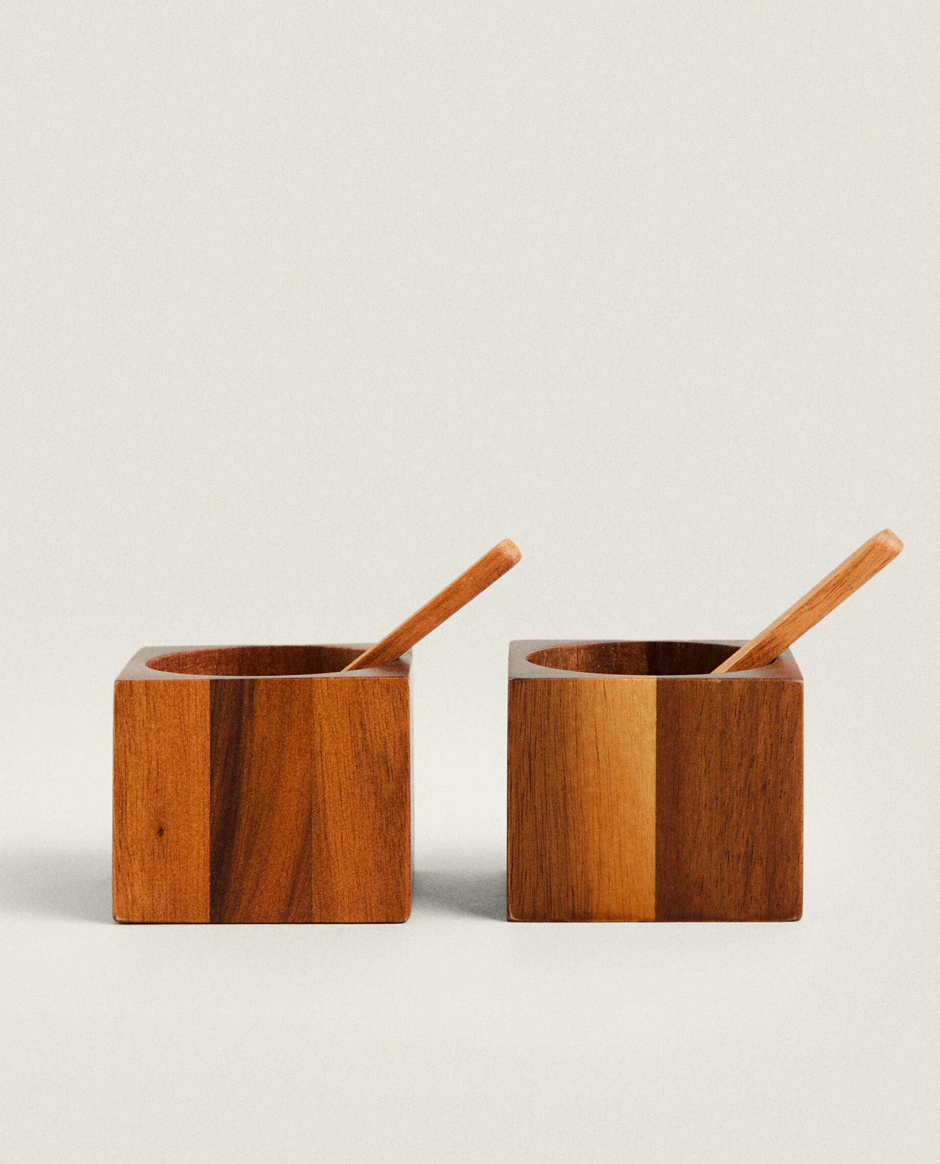 Набор деревянная соломка и перечница Zara Home, коричневый набор квадратных фильтров k