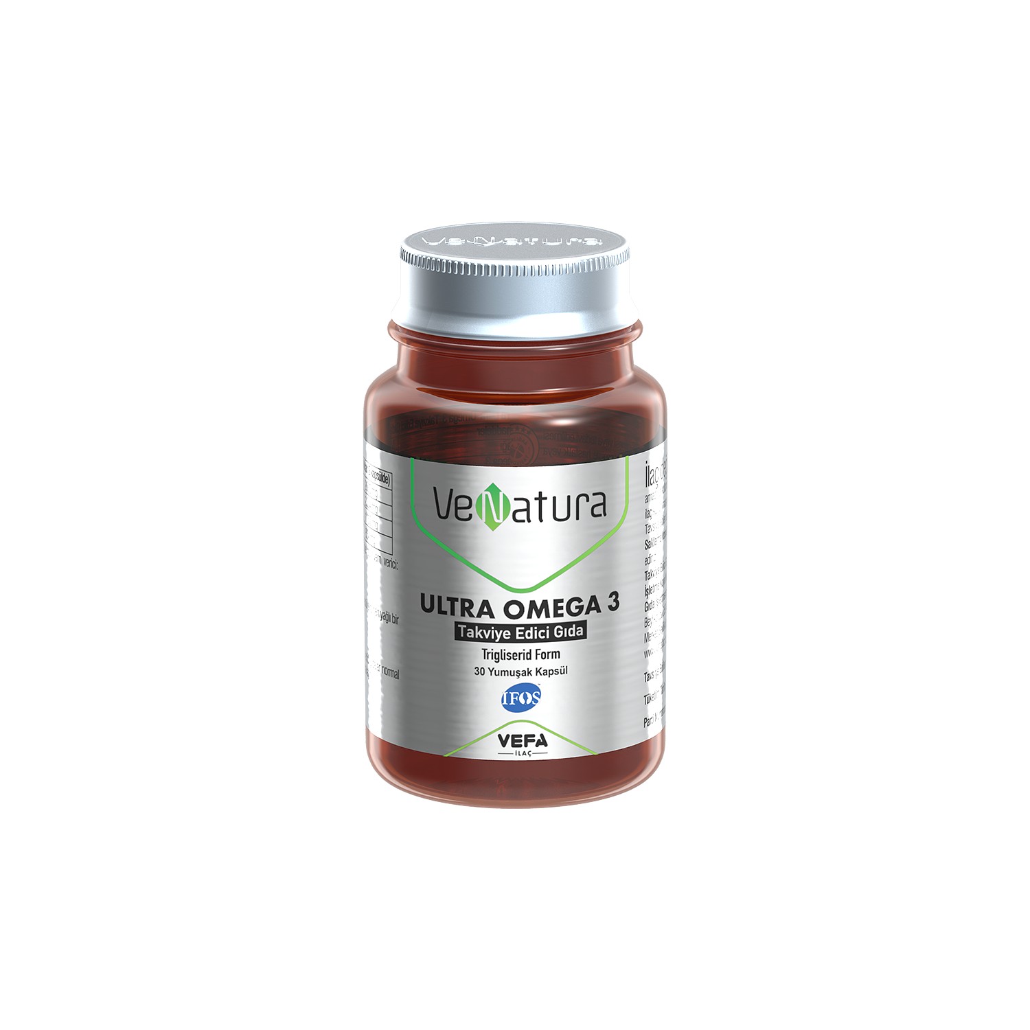 Омега-3 Ultra Venatura, 30 капсул пищевая добавка naturesplus ultra omega 3 6 9 60 мягких капсул