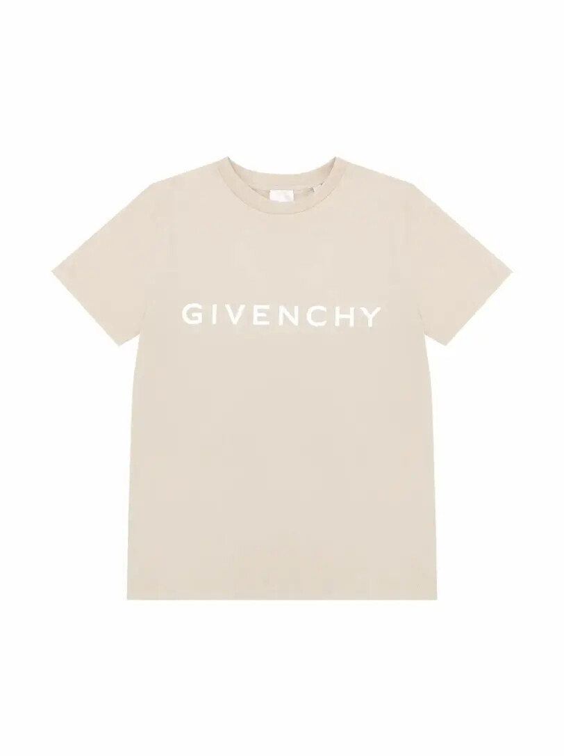 

Хлопковая футболка с логотипом Givenchy