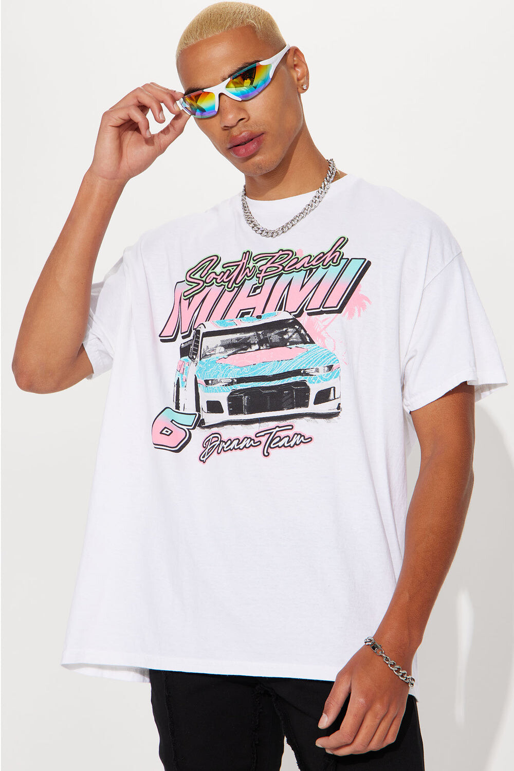 

Футболка Fashion Nova FNM115, белый