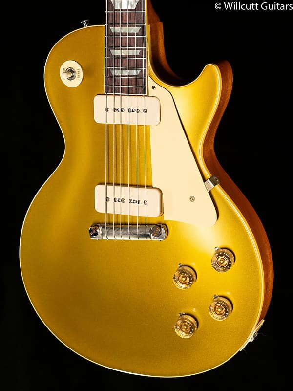 

Gibson Custom Shop Willcutt Exclusive 1954 Les Paul Standard V2 Neck Gold Top VOS Lightweight M2M (584)