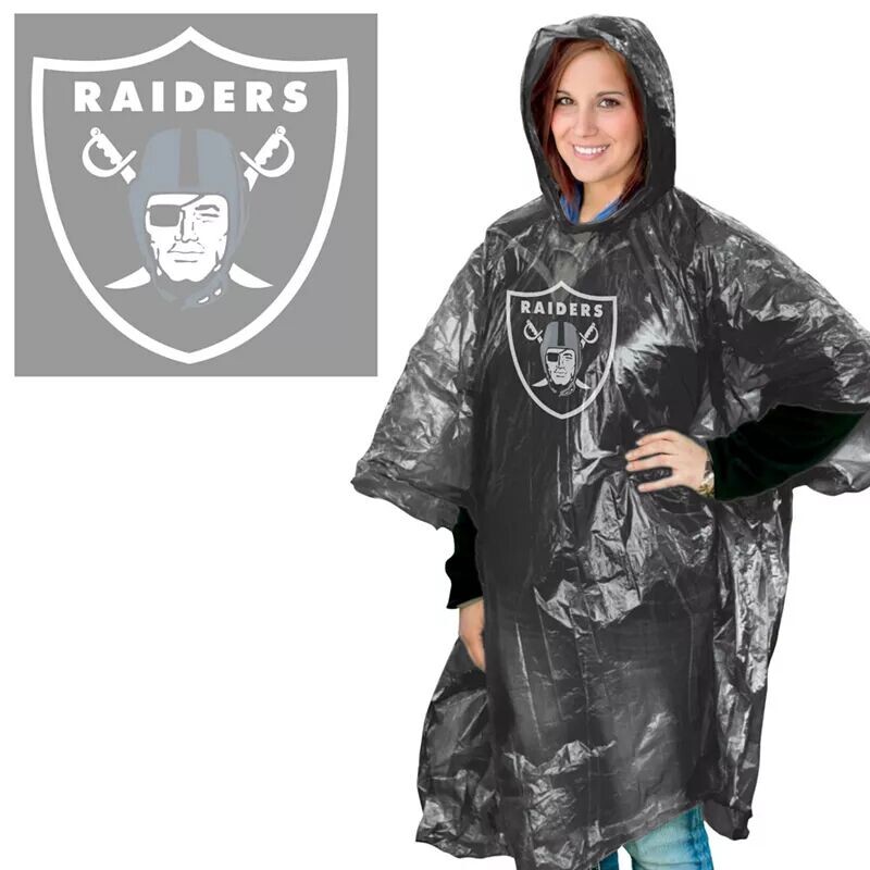 

Пончо Wincraft Oakland Raiders