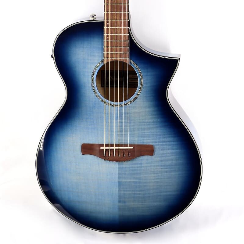 

Ibanez AEWC400 Акустическая/Электрогитара - Indigo Blue Burst