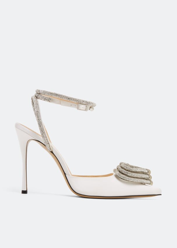 

Туфли MACH AND MACH Triple heart pumps, белый