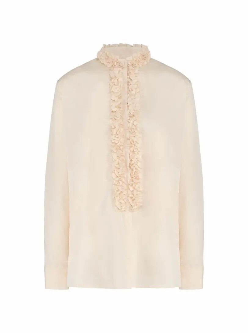 

Блузка с рюшами Jil Sander