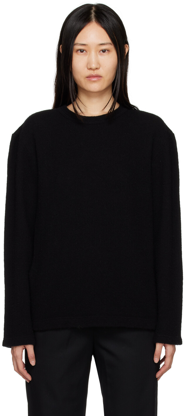 

Свитер с вырезом на спине Comme des Garçons Homme Plus, Черный