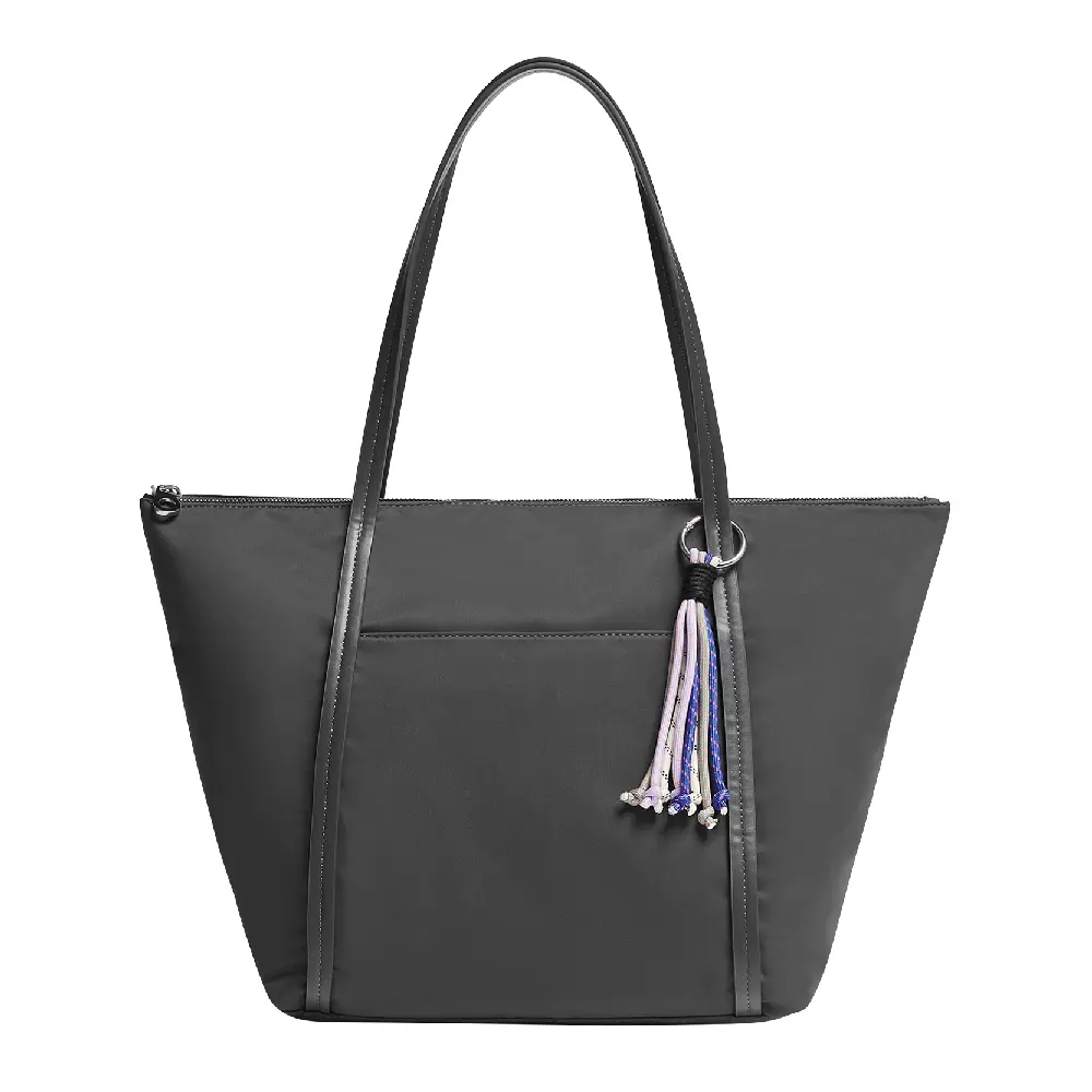 

Сумка Pull&Bear Customisable Nylon Shopper, темно-серый