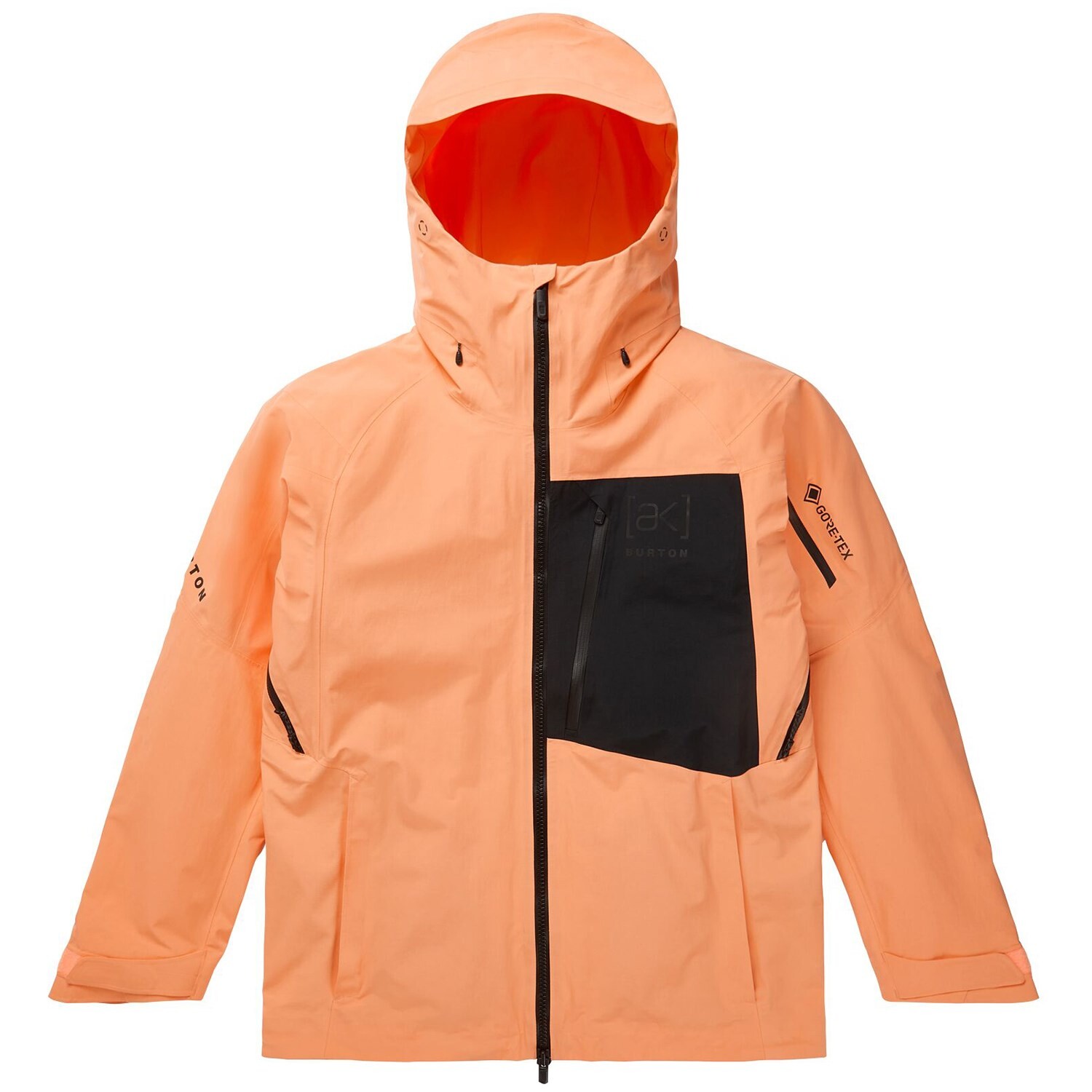 

Куртка велосипедная Burton AK 2L Goretex, красно-желтый
