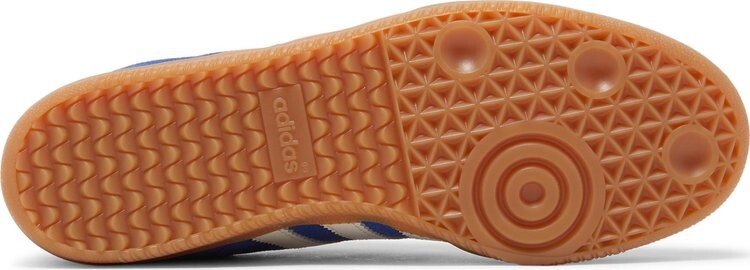 Blue and orange adidas 2024 samba