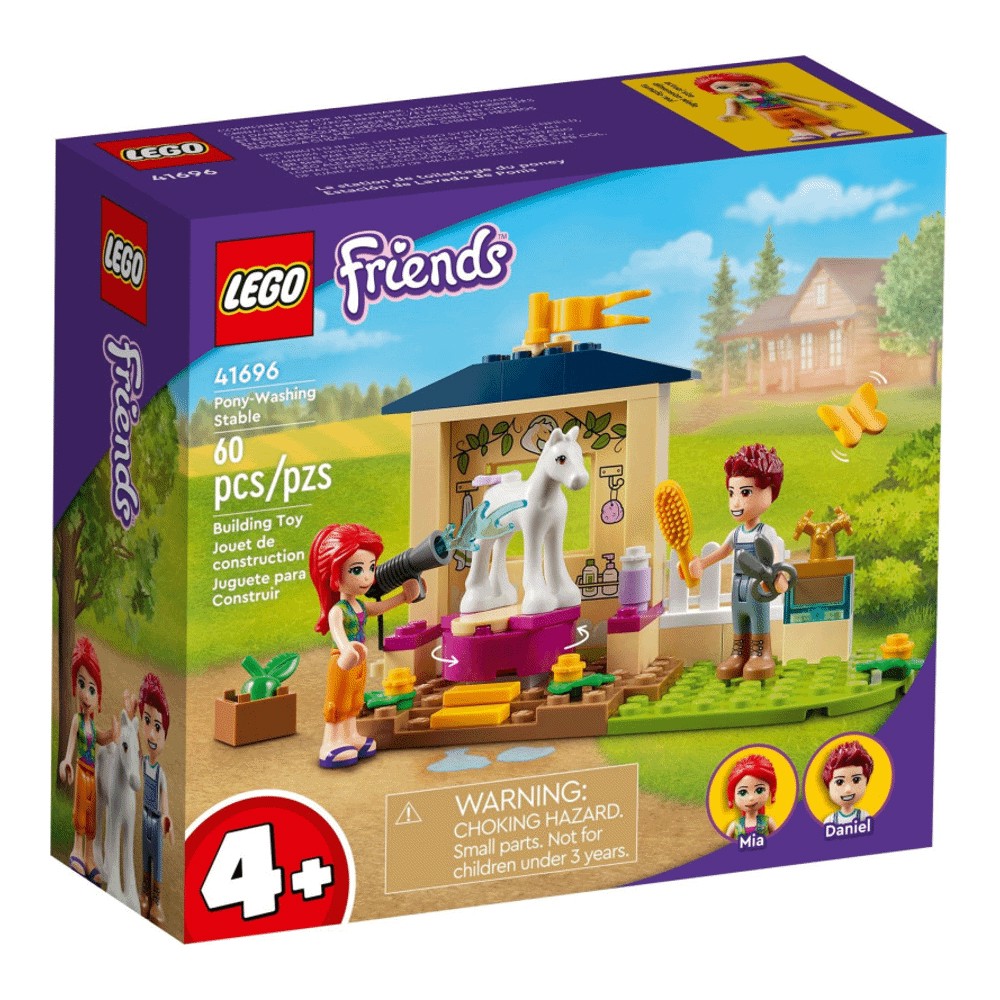 Конструктор LEGO Friends 41696 Конюшня для мытья пони - фото