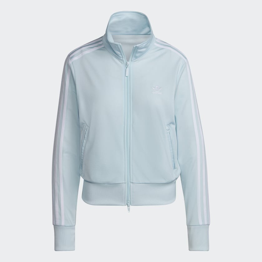 

Куртка Adidas Adicolor Classics Firebird Primeblue Track, голубой/белый