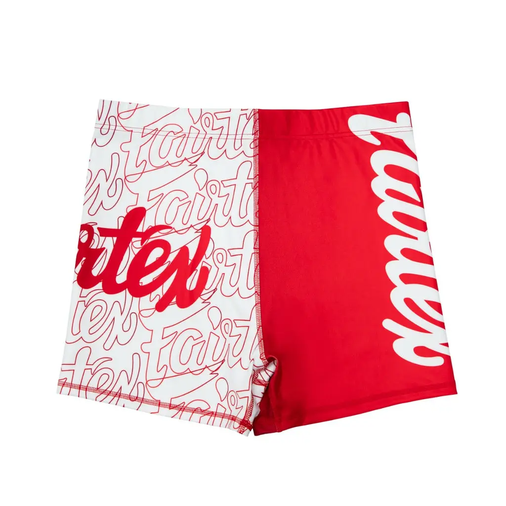 Компрессионные шорты Fairtex Vale Tudo For Women, размер L, красный