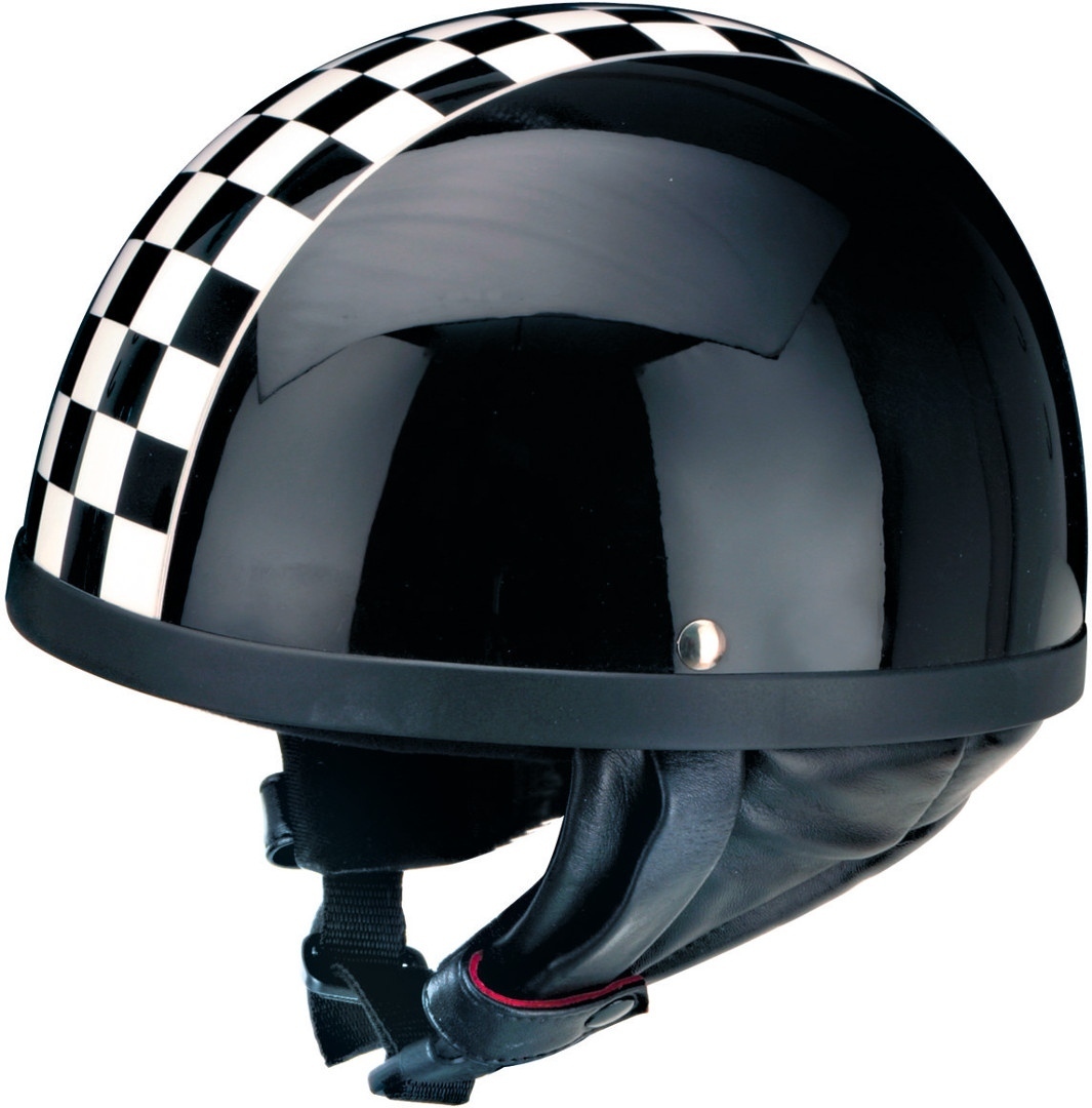 Шлем мотоциклетный Redbike RB 511 TT, черный винтажный мотоциклетный шлем tt