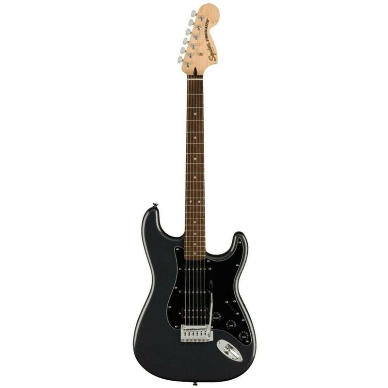 

Электрогитара Fender Squier Affinity Stratocaster HSS, charcoal frost metallic