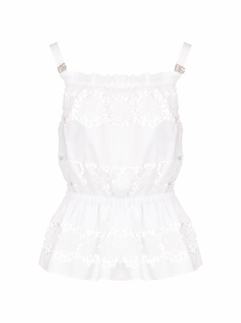 

Топ с ажурной вышивкой Dolce&Gabbana