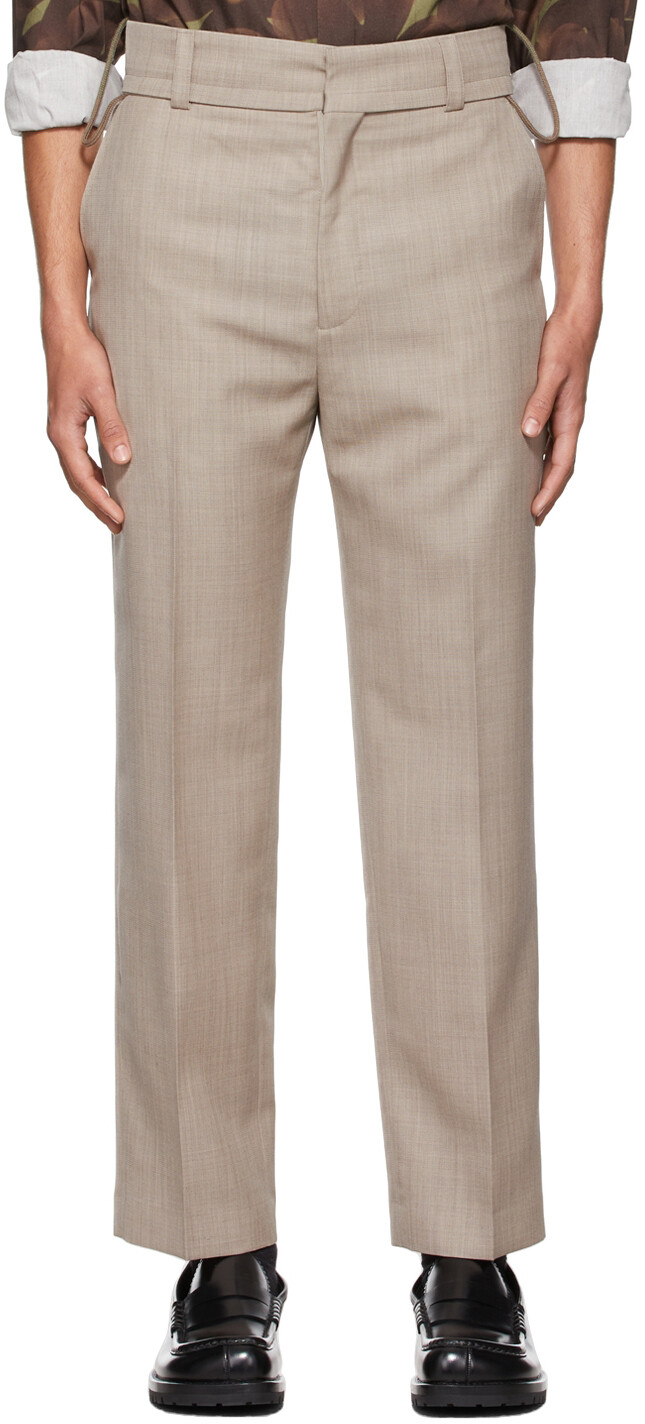 

Бежевые брюки La Montagne 'Le Pantalon De Costume' Jacquemus