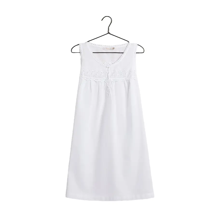 

Рубашка Zara Home Embroidered Cotton, белый