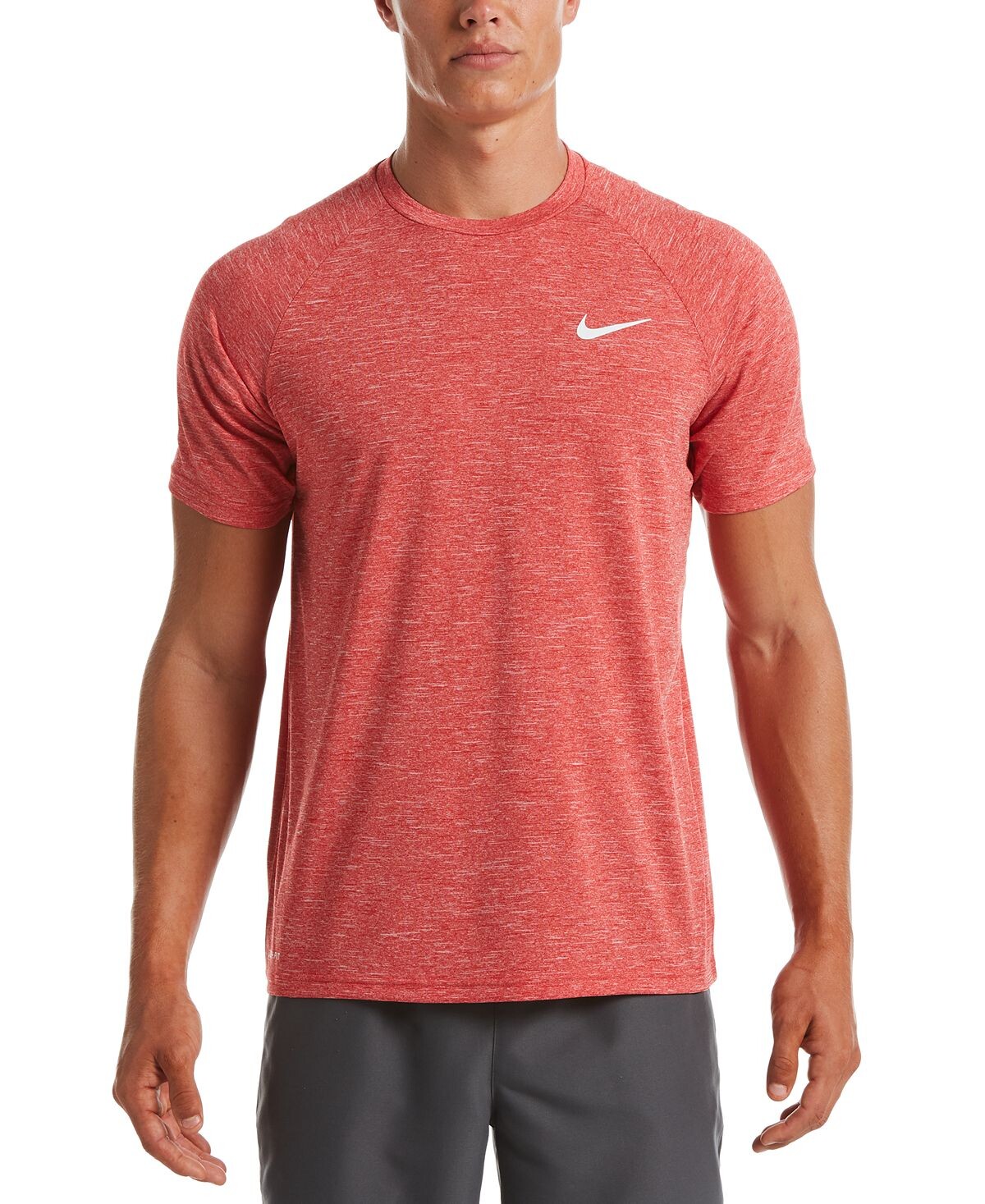 Мужской рашгард hydroguard dri-fit stretch upf 40+ heather rash guard ...