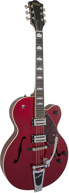 

Гитара Gretsch G2420T Streamliner с полым корпусом и грифом Bigsby Laurel, звукосниматели Broad'Tron BT-2S