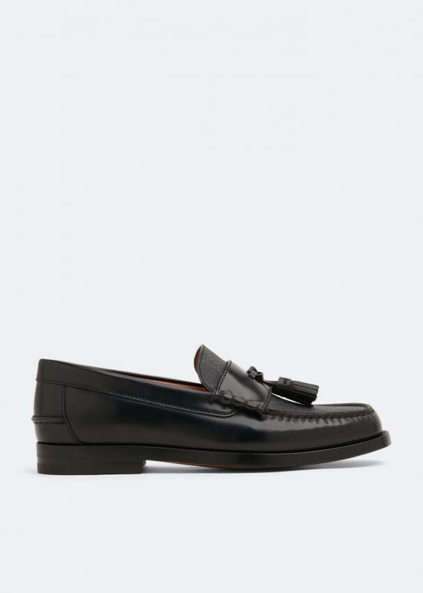 

Лоферы GUCCI GG tassel loafers, черный