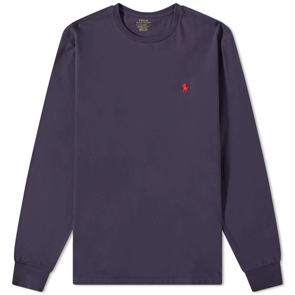 

Футболка Polo Ralph Lauren Long Sleeve Custom Fit Tee