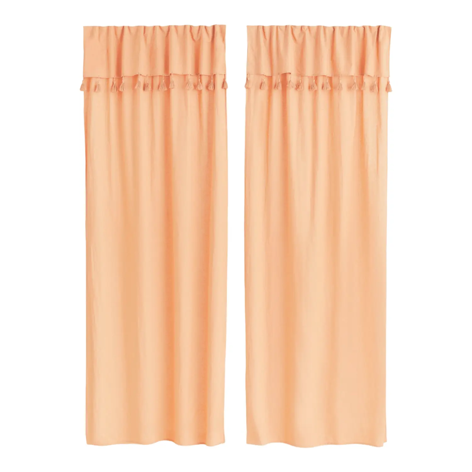 

Шторы H&M Home 2-pack Tasseled Panels, 2 предмета, бежевый