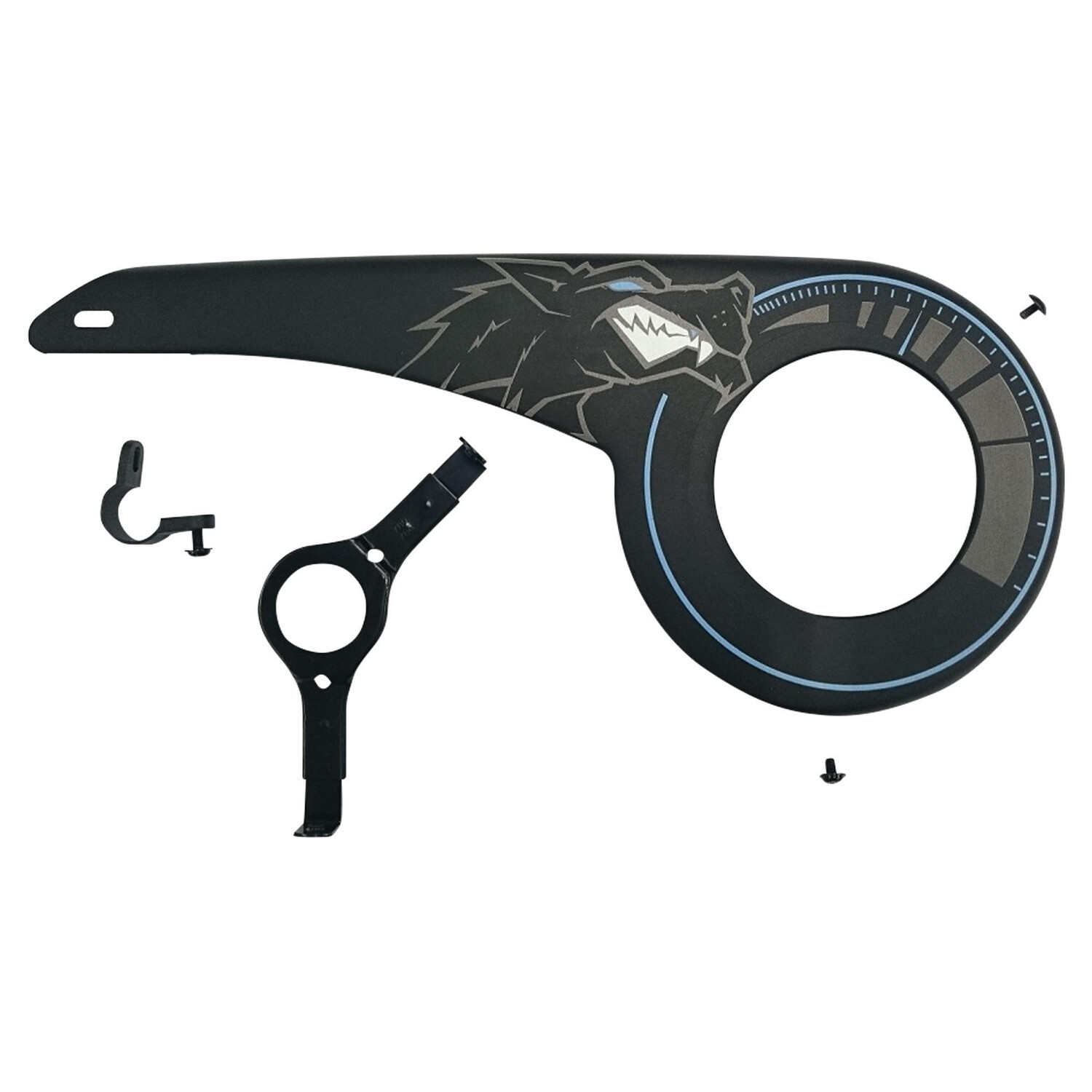 

Защитный кожух велосипеда 20 дюймовый Racingboy 540 черный BTWIN