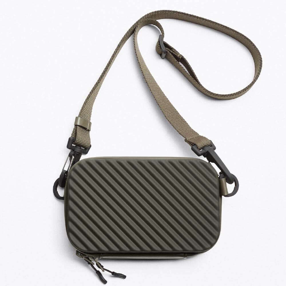 

Сумка Zara Rigid Crossbody, темно-зеленый
