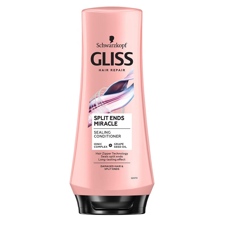 

Gliss Кондиционер Split Ends Miracle Sealing для поврежденных волос с секущимися кончиками 200мл