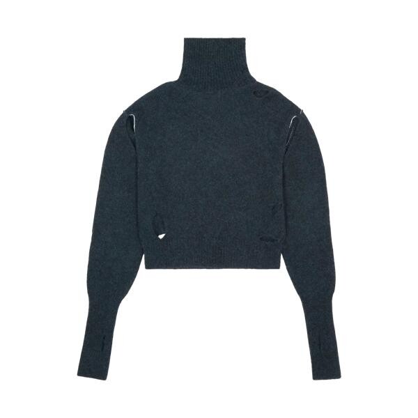 

Пулловер rollkragenpullover mit schlitzen Mm6 Maison Margiela, мультиколор